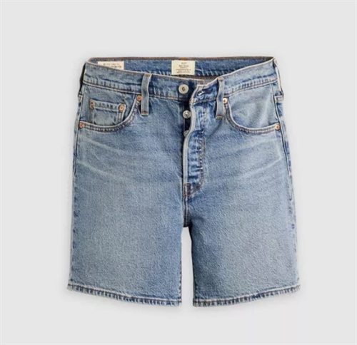 LEVIS 501 MID-THIGH SHORTS PEN RING LIGHTWEIGHT BLUE